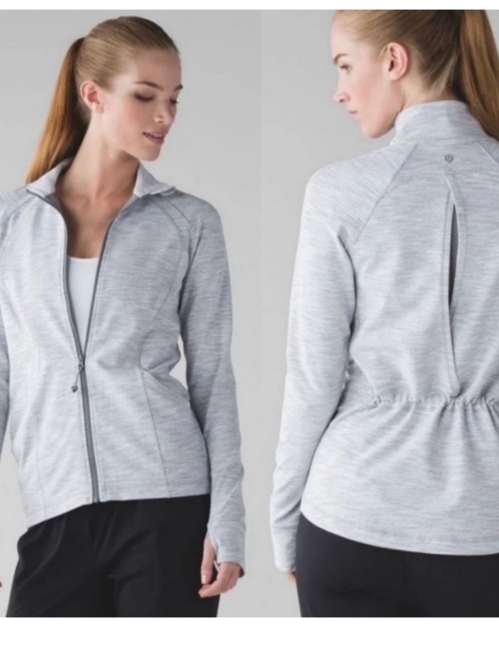 Lululemon Sunshine Salutation Wee Are From Space Nimbus Battleship Jacket SZ 10